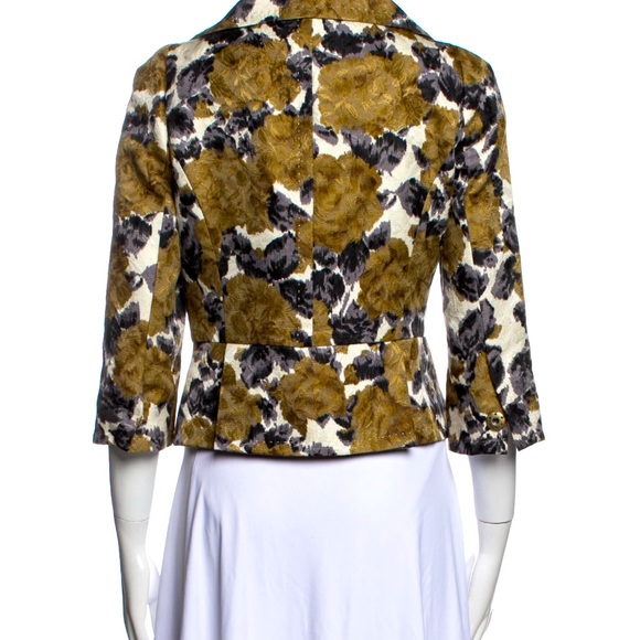 St. John Couture - Floral print jacket - size 2 - Picture 3 of 4